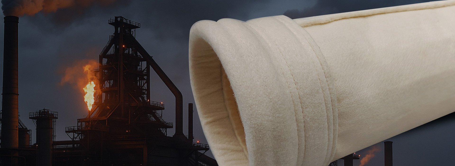 P84 Dust Filter Bag for Extreme Conditions 240℃