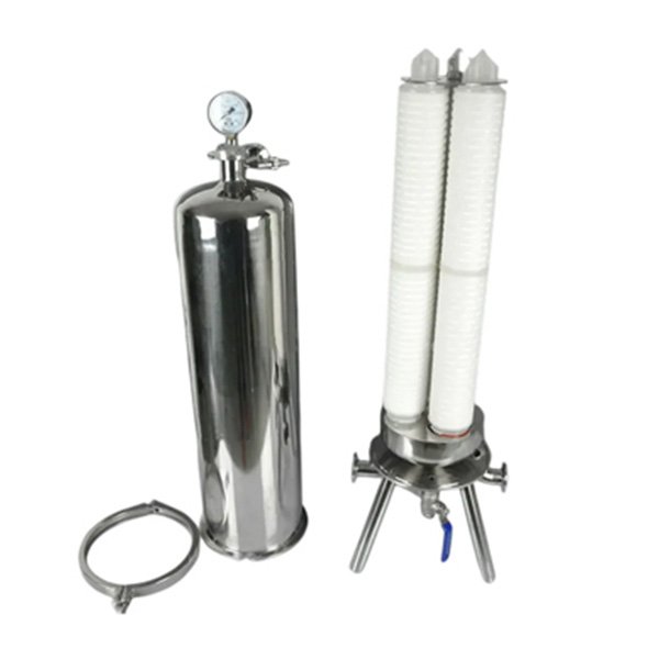 3-Cartridge Filter Housing