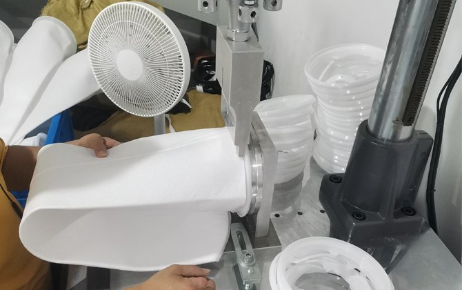 5.1 welding pp filter bag