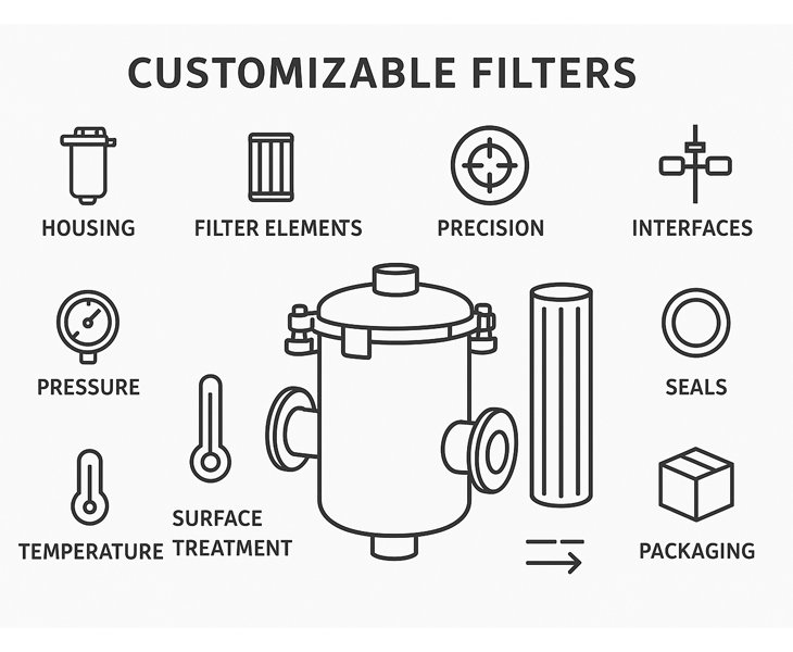 Custom Cartridge Filter Housing