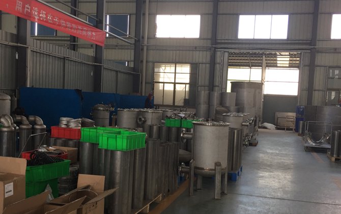 6.2 bag filter housing manufacture