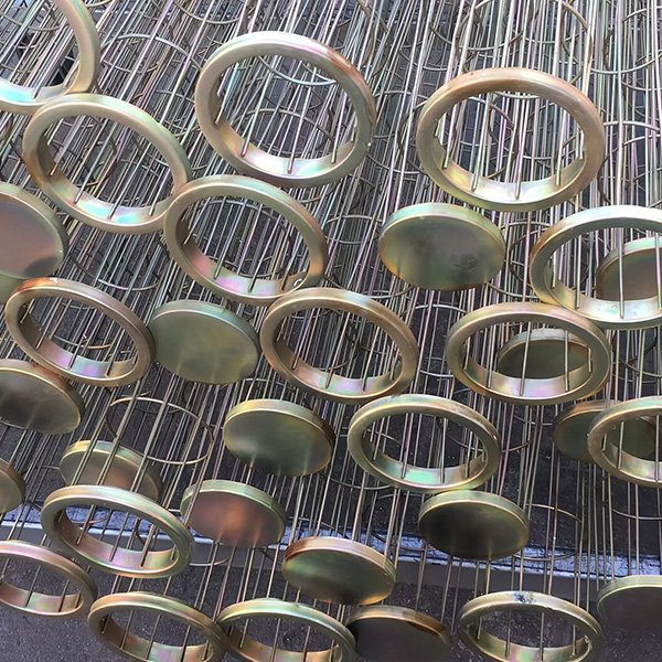 Galvanized Steel Filter Bag Cage