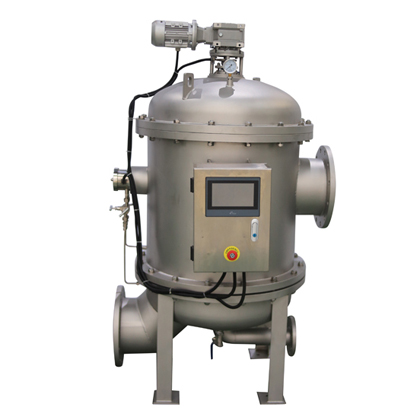 backwash filter housing