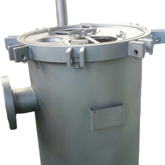 2 bag filter housing