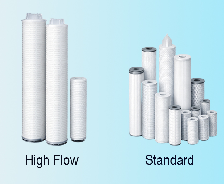 High Flow Filter Cartridges vs Standard Filter Cartridges