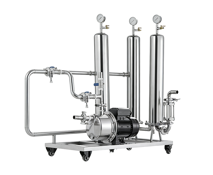 Stainless Filter Housing Skid Block Modular