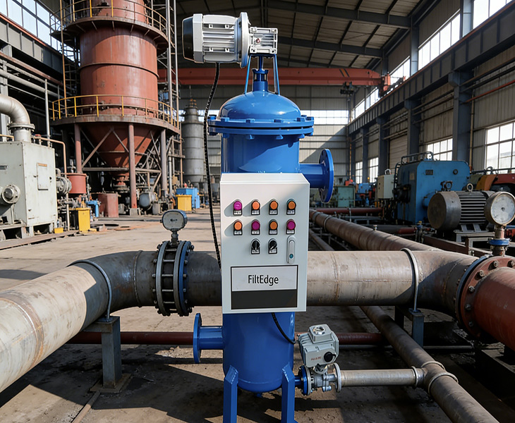 Backwash-filter-for-Steel-&-Power-Plant