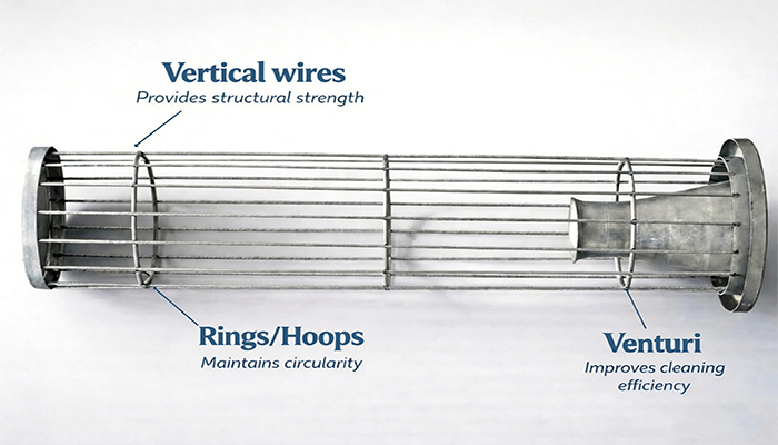 Basic-Structure-of-Baghouse-Cage