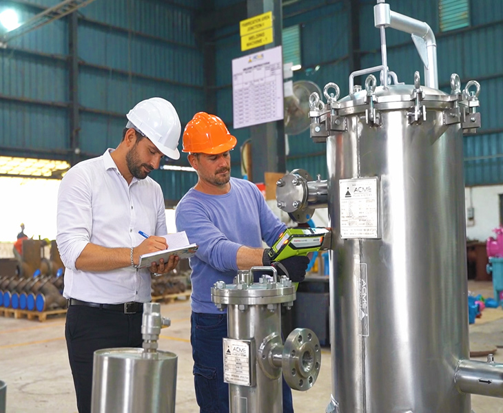 Industrial-Filter-Housing-Factory-Quality-Inspection