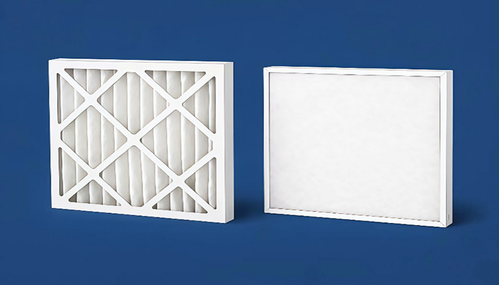 pleated-air-filter-and-non-pleated-air-filter