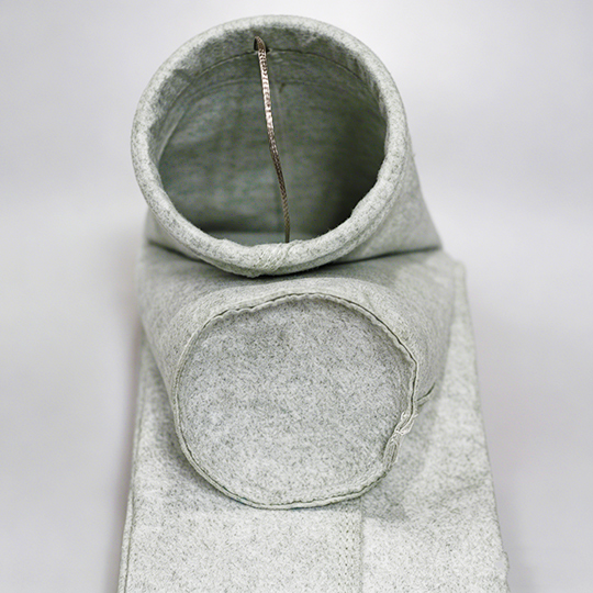 Polyester-Needled-Felt-Blended-with-Carbon-Fiber-Anti-Static-Filter-Bag