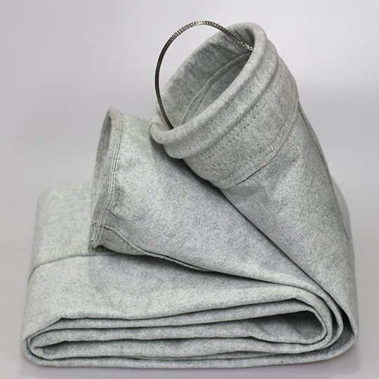 Polyester-Needled-Felt-Blended-with-Carbon-Fiber-Anti-Static-Filter-Bag