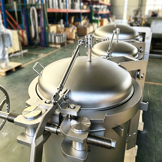 Quick-Open-Bag-Filter-Housing-VS-Traditional-Manual-Filter
