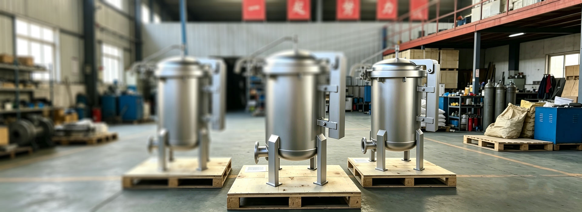 Quick-Open-Bag-Filter-Housing