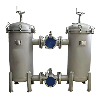 Carbon-Steel-Double-Bag-Filter-Housing