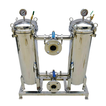 Stainless-Steel-Double-Bag-Filter-Housing