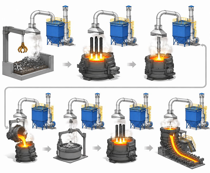 EAF-Process-&-Major-Dust-Generation-Points
