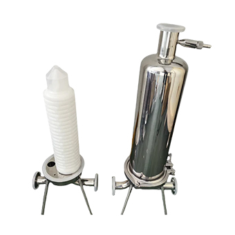 Single-Round-Cartridge-Filter-Housing