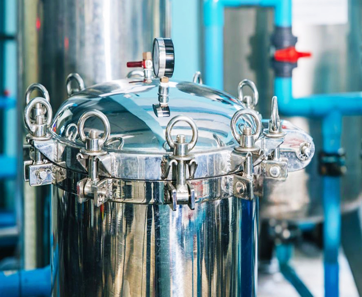 Zero-Side-Leakage-Liquid-Bag-Filter-Housing