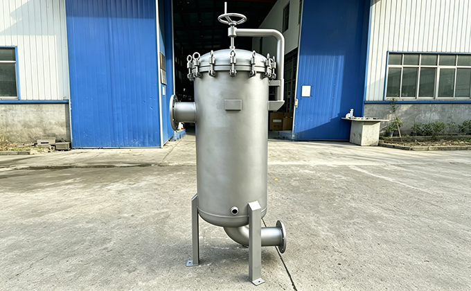 High-Pressure,-High-Temperature-Resistant-Stainless-Steel-Cartridge-Filter-Housing
