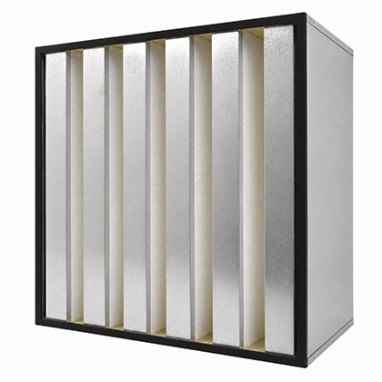 Aluminum-Frame-V-Bank-Filters