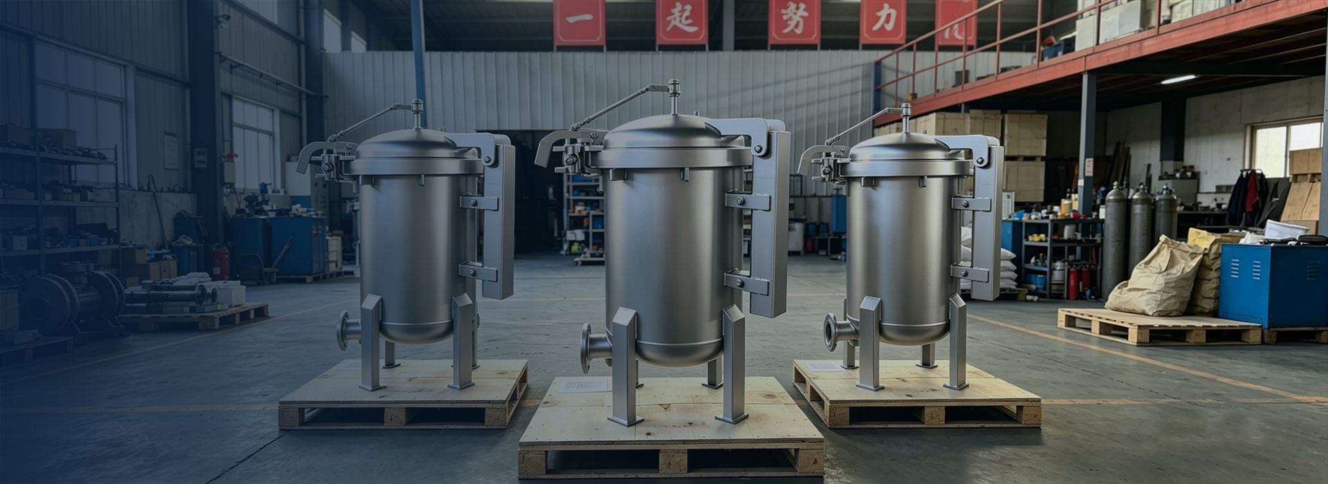 Quick-Open-Bag-Filter-Housing