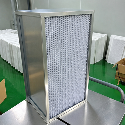 Stainless-Steel-Frame-with-Partition-HEPA-Filter